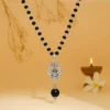 Original Om Shiva Trishool Karungali Mala – Genuine Ebony Wood Mala by Ramkart