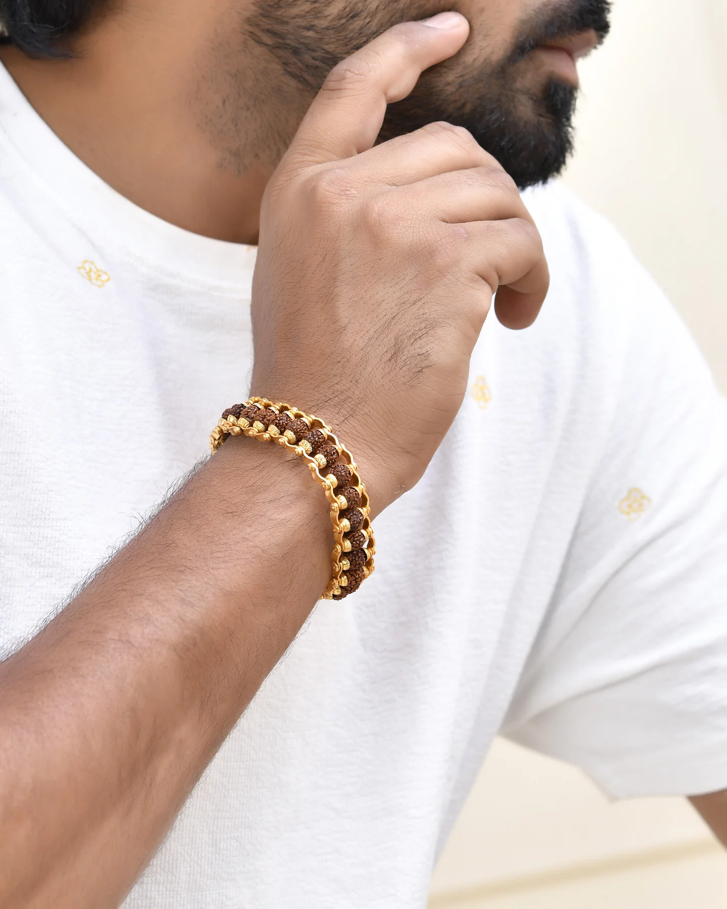 Rudraksha Bracelet for men - Ramkart