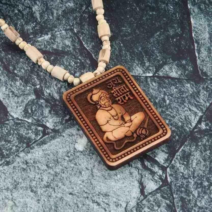 Original Tulsi Kanthi Mala with Hanuman Pendant - RamKart - Image 3